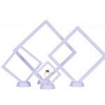 3D Floating Frame Shadow Jewelry Box Display Case - Image 2