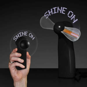 LED Flashing Message Fan