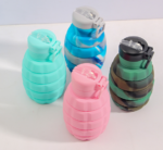 Silicone Collapsible Travel Cup - Image 4
