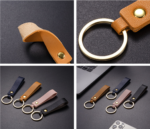 Leather Key Tag for girl - Image 3