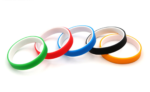 double side Silicone Wristbands