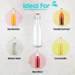 Glass Bottle with Stopper Caps - Image 2