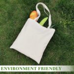 Natural Canvas Convention Tote Bag - Image 2