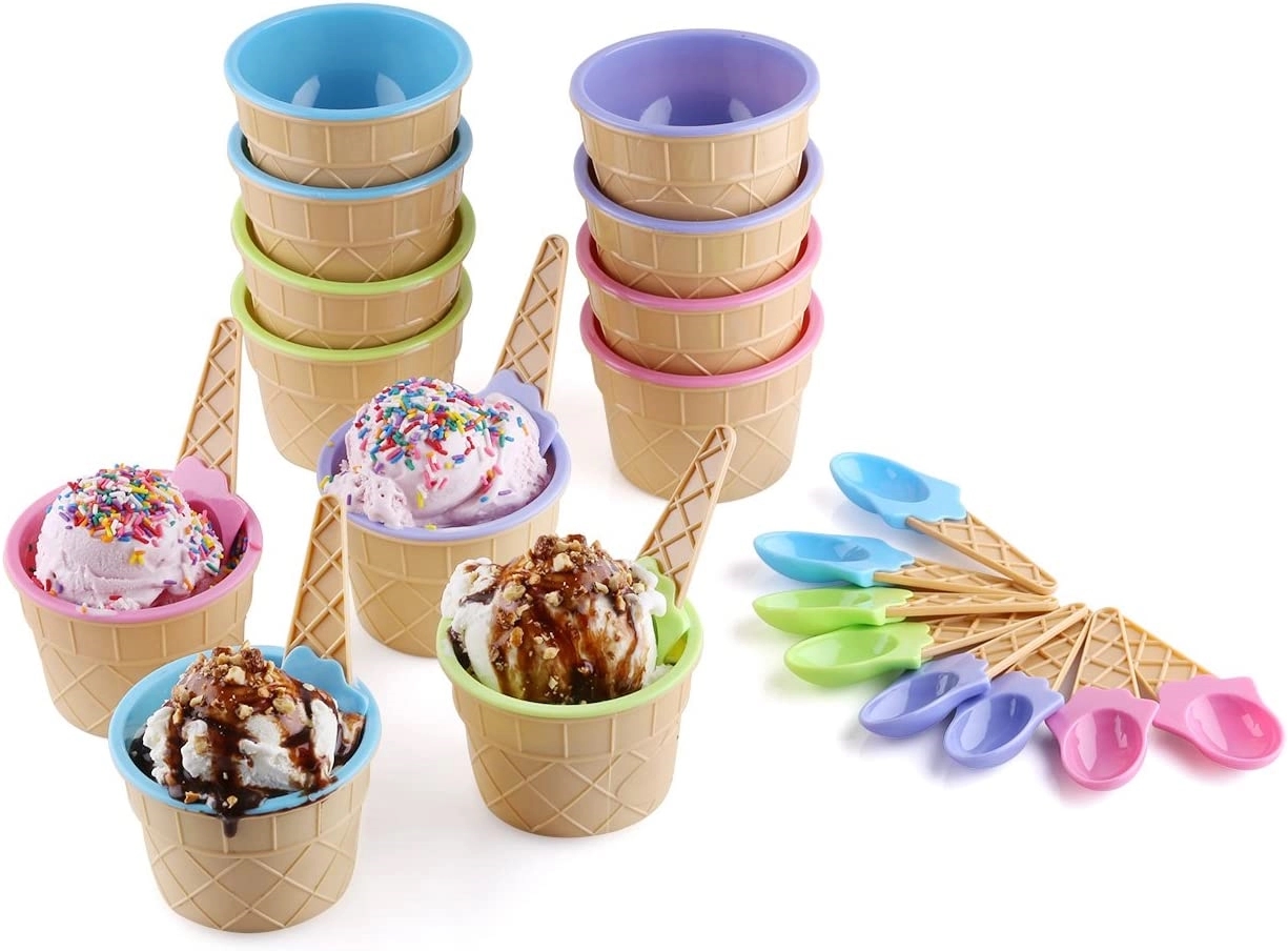 303662284.jpg Ice Cream Bowl Spoon Set - Image 1