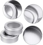 Round Metal Tin with view Window Lid - Image 2