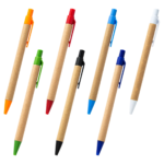 Enverimental Kraft Paper Press Ball Point Pen - Image 2