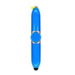 LED Flashlight Stylus Spinning Ballpoint Pen - Image 6