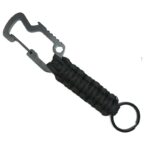 Braided Paracord Keychain Clip - Image 2