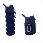 Collapisble Silicone Sports Water Bottle - Image 3