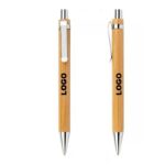 Bamboo Wooden Ballpoint Pen - Image 2