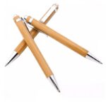 Bamboo Wooden Ballpoint Pen - Image 4