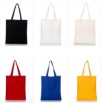 Natural Cotton Canvas Tote Bag - Image 3