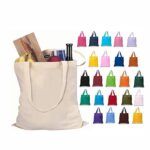 Natural Cotton Canvas Tote Bag - Image 2