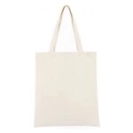 Natural Cotton Canvas Tote Bag - Image 4