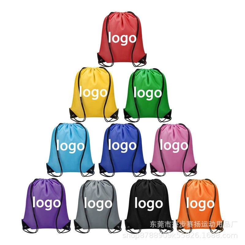308019549.jpg Polyester Drawstring Bag - Image 1