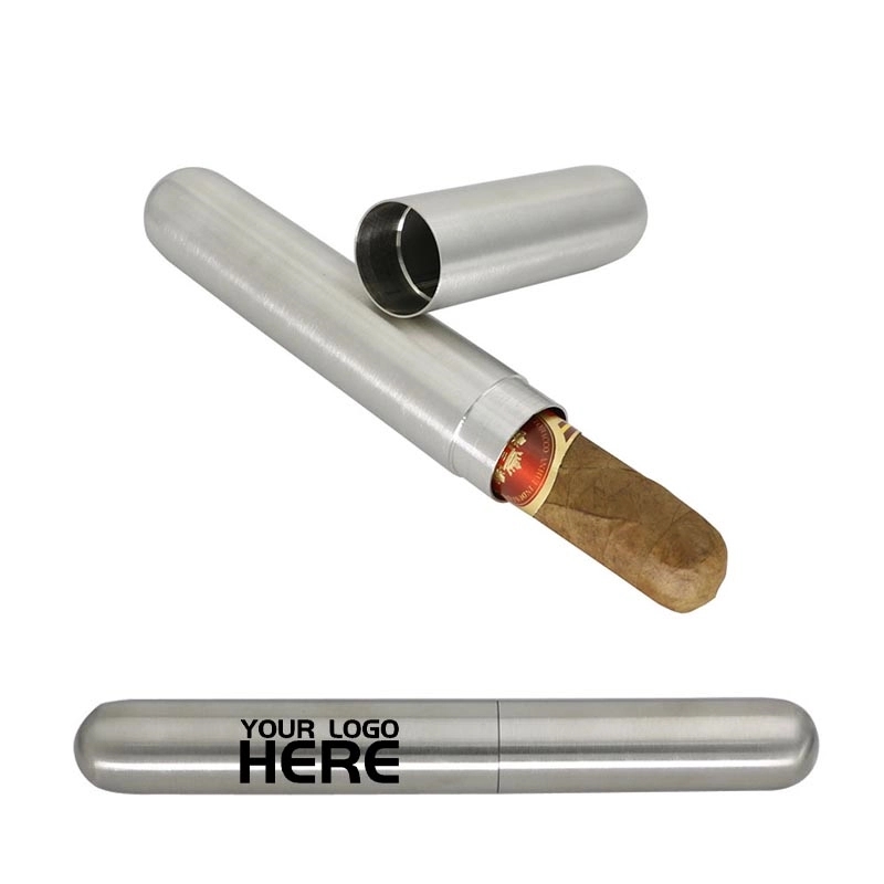 308049094.jpg Stainless Steel Cigar Tube - Image 1