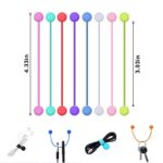 Silicone Magnetic Clips Cable Straps Cord Organizers