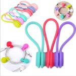 Silicone Magnetic Clips Cable Straps Cord Organizers - Image 2