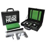 Portable Golf Putter Set Kit With Leather Case - Image 2