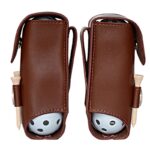Leather Golf Ball Storage Pouch Waist Belt Carrier Bag - Image 3