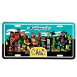 Full Color Printing 0.35'' Universal License Plate Frame Ins - Image 2