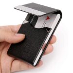 PU Leather Cigarette Business Card Case - Image 4