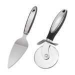Pizza knife and spatula two-piece set - Image 2