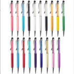 Crystal Ballpoint Pens with Stylus Tip - Image 3