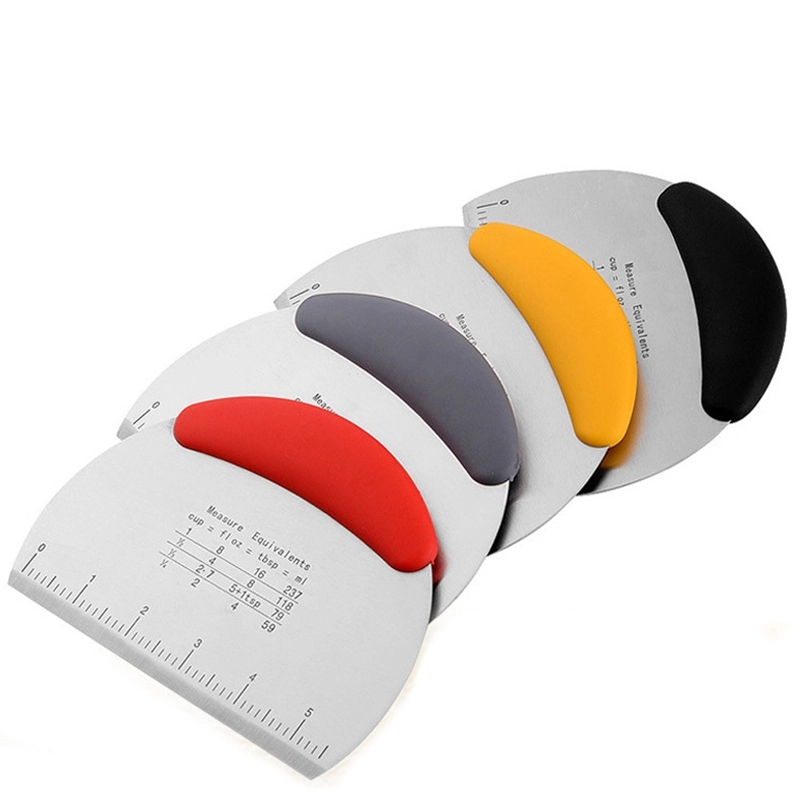 308665177.jpg Stainless Steel Dough cutter pastry scraper - Image 1