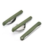 Portable Folding Camping Tool Set With Folk, Spoon, Knife - Image 3