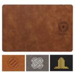 Leather Qi Wireless Charging Pad Mouse Mat - Image 2