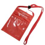 Polyester Neck Wallet and Badge Card Holder