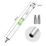Multifuction Pens Shape Level Tool Screwdriver - Image 2