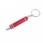 3 Bit Metal Screwdriver Tool Kit With Keychain - Image 4