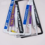 Custom Shaped 3-D Zinc Metal License Plate Frames - Image 3