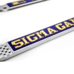 Custom Shaped 3-D Zinc Metal License Plate Frames - Image 6