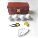 Golf Gift Kit With Leather Box - Image 2