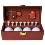 Golf Gift Kit With Leather Box - Image 3