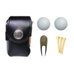 Leather Golf Ball Accessory Set - Image 3