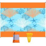 79''x 56'' Waterproof Beach Mat Blanket - Image 4