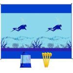 79''x 56'' Waterproof Beach Mat Blanket - Image 5