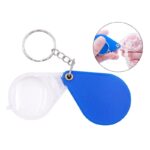 Foldable ABS Magnifier with Keychain - Image 2