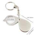 10X Folding Magnifier with Key Chain - Image 4