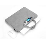 15.6'' Laptop Sleeve w/ Handle & Two Zippered - Image 5