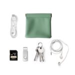 PU Leather Squeeze Coin Purse Pouch - Image 4