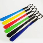 19" Plastic Long Handled Shoehorn w/Loop - Image 2