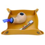 Leather Storage Basket Tray - Image 5