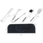 7 Pieces BBQ Tools Kit with Carring Bag - Image 2