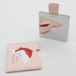 Portable Shatterproof Stainless Steel Makeup Mirror - Image 3