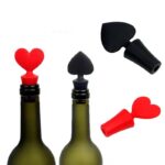 Poker Shape Silicone Wine Stopper - Image 2
